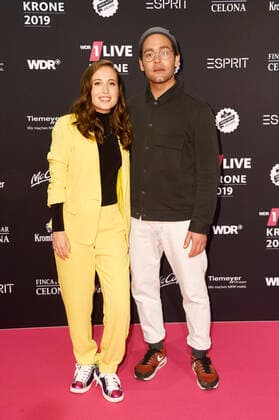 Alice Merton und Bosse bei der 20. Verleihung der 1Live Krone 2019 in der Jahrhunderthalle. Bochum, 05.12.2019