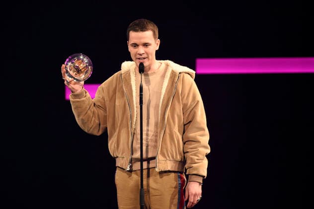 Felix Jähn bei der 20. Verleihung der 1Live Krone 2019 in der Jahrhunderthalle. Bochum, 05.12.2019