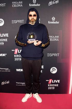 Sido bei der 20. Verleihung der 1Live Krone 2019 in der Jahrhunderthalle. Bochum, 05.12.2019