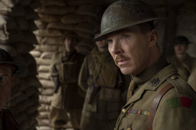 Benedict Cumberbatch as Colonel Mackenzie in 1917, the new epic from Oscar®-winning filmmaker Sam Mendes. (2019) Universal Pictures. Photo Credit: François Duhamel Universal Pictures The Hollywood Archive Los Angeles CA  Copyright: xFrançoisxDuhamelx 33923009THA