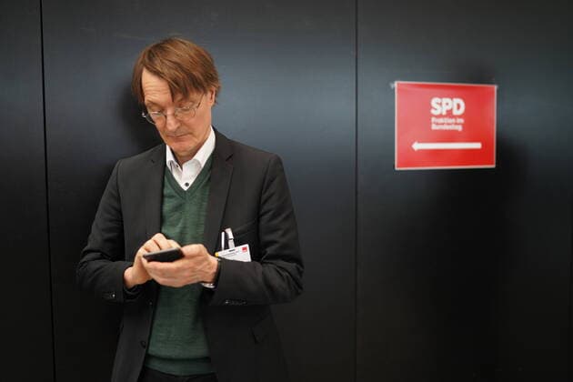 SPD GER, Berlin, 20191206, SPD Parteitag in Berlin, Prof. Dr. Karl Lauterbach