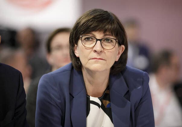 SPD Parteitag. Saskia Esken, SPD - Parteivorsitzende. Berlin, 07.12.2019 Berlin Deutschland