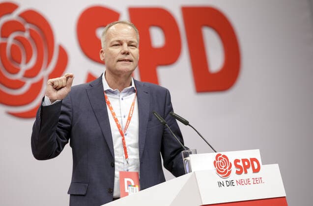 SPD Parteitag. Matthias Miersch, MdB. Berlin, 07.12.2019 Berlin Deutschland *** SPD Party Congress Matthias Miersch, MdB Berlin, 07 12 2019 Berlin Germany Copyright: xThomasxImo xphotothek.netx