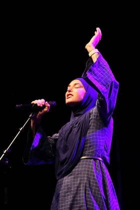 Sinead O Connor bei einem Konzert im Admiralspalast in Berlin, 8. Dezember 2019. Sinead O Connor im Admiralspalast