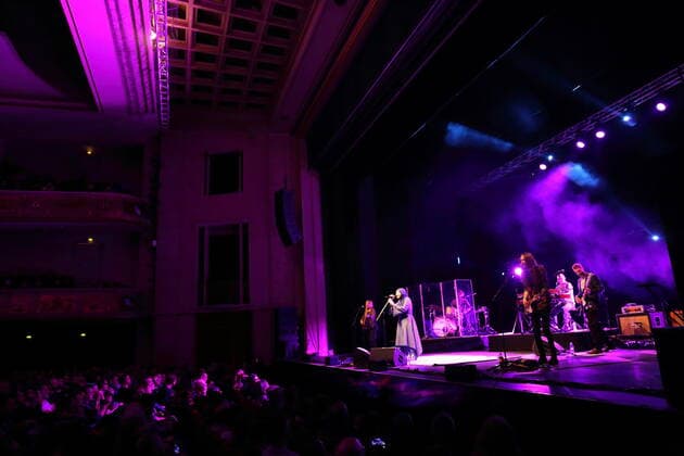Sinead O Connor bei einem Konzert im Admiralspalast in Berlin, 8. Dezember 2019. Sinead O Connor im Admiralspalast