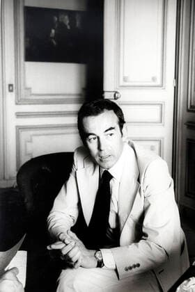 Robert BADINTER Portrait de Maitre Robert BADINTER (ne en 1928). Photographie de Jean POTTIER le 4 juillet 1973. Credit : Photo Pottier KHARBINE-TAPABOR