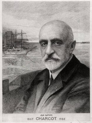 CHARCOT Jean-Baptiste CHARCOT (1867-1936) . Portrait realise par Leon SALLER vers 1936. Credit : Collection Ko KHARBINE-TAPABOR.
