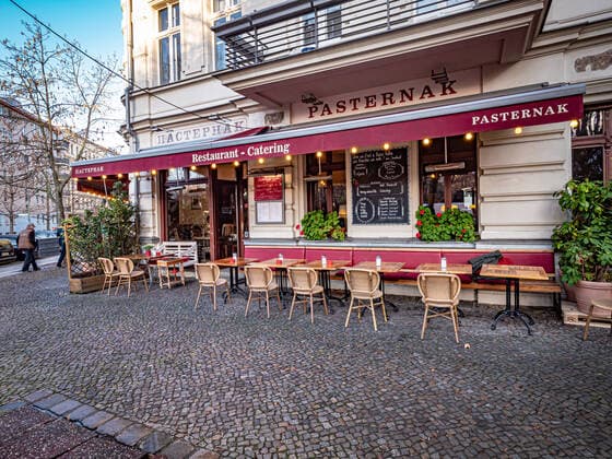 Berlin Pankow OT Prenzlauer Berg; Restaurant Pasternak, Lieblingscafe von Patti Smith in Berlin Berlin