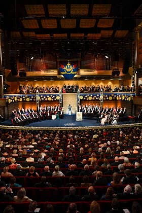 The Nobel Prize award ceremony at Stockholm Concert Hall, in Stockholm on Tuesday Dec 10, 2019 STOCKHOLM SWEDEN x10060x,  Copyright: xHenrikxMontgomery TTx SWEDEN NOBEL