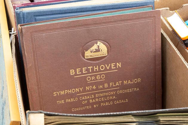 Ludwig van Beethoven, Plattenalbum der Symphonie Nr. 4 Opus 60