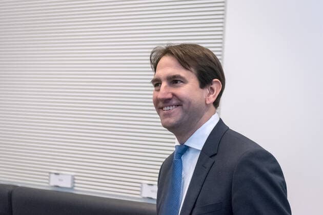 Berlin, Sitzung der Fraktion CDU CSU Deutschland, Berlin - 17.12.2019: Im Bild ist Andreas Jung (Stellvertretender Vorsitzender der CDU CSU-Bundestagsfraktion) vor der Sitzung der CDU CSU Fraktion im deutschen Bundestags zu sehen. Berlin Bundestag Berlin Deutschland *** Berlin, meeting of the CDU CSU faction Germany, Berlin 17 12 2019 Andreas Jung is deputy chairman of the CDU CSU faction in the Bundestag before the meeting of the CDU CSU faction in the German Bundestag Berlin Bundestag Berlin Germany