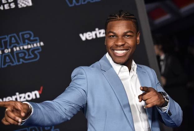 John Boyega arriving at the premiere of Star Wars: Rise of Skywalker in Los Angeles, California - Dec 16, 2019 - Los Angeles Star Wars: Rise of Skywalker Premiere, Los Angeles California United States Dolby Theatre  Copyright: xOxConnorx StarWarsRiseofSkywalker_LISA_398