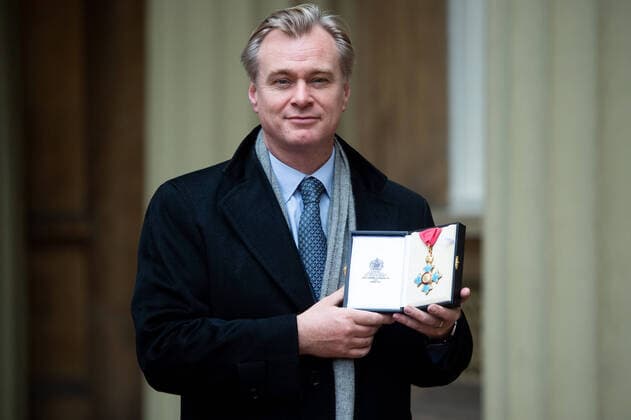 . 19 12 2019. London, United Kingdom. Investiture. Film Director Christopher Nolan is awarded a CBE for services to Film at Buckingham Palace, London, England, UK on Thursday 19 December, 2019.  xi-Imagesx xPoolx IIM-20585-0019