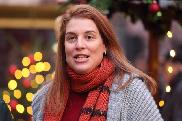 ELENA UHLIG ZDF PRESSETERMIN WEIHNACHTSTOECHTER (AT) FRANKFURT 