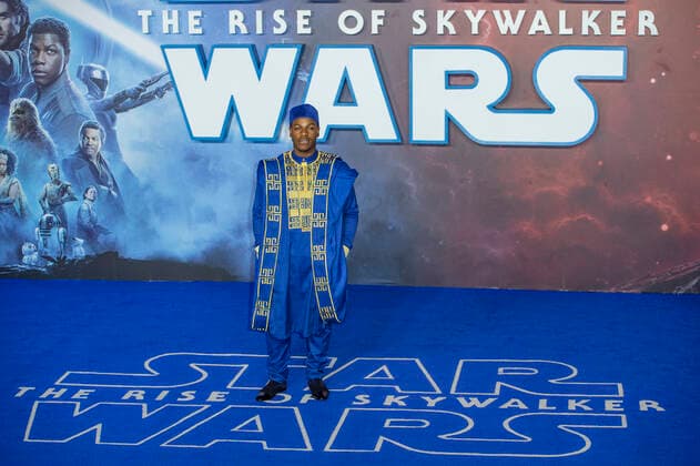 European Premiere of Star Wars: The Rise of Skywalker London, UK. John Boyega at the European Premiere of Star Wars: The Rise of Skywalker at Cineworld Leicester Square on December 18, 2019 in London, England. LMK386-J5951-201219 