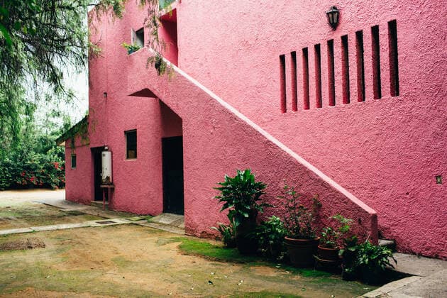 Architektur von Luis Barragan Morfin Mexiko, Mexiko-Stadt, Casa Luis Barragan *** Mexico, Mexico City, Casa Luis Barragan