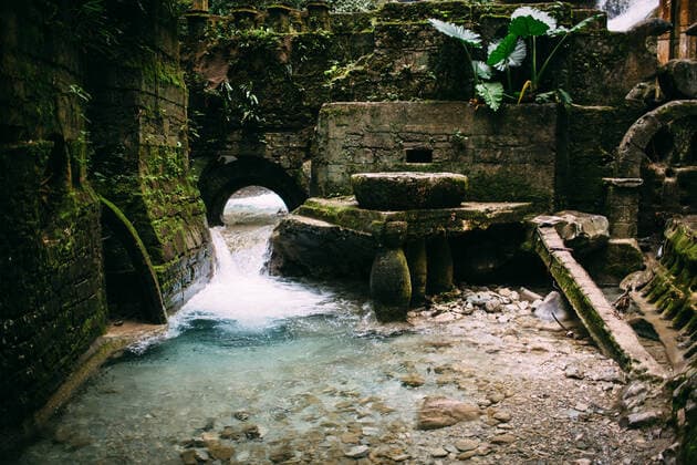Mexiko, Xilitla, San Luis Potosi, Las Pozas surrealistische Skulptur Garten von Edward James *** Mexico, Xilitla, San Luis Potosi, Las Pozas surrealistic sculpture garden of Edward James