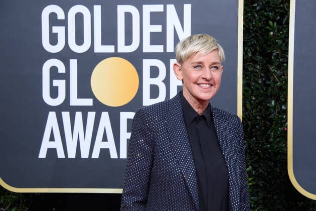 05 January 2020 - Beverly Hills, California - Carol Burnett Award winner, Ellen DeGeneres. 77th Annual Golden Globe Awards held at the Beverly Hilton. Photo Copyright: xHFPA AdMediax