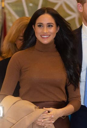 . 07 01 2020. London, United Kingdom. The Duke and Duchess of Sussex visit Canada House to meet with HE. MS. Janette Charette, High Commissioner, as well as the staff to thank them for the warm Canadian hospitality and support they received durung their recent stay in Canada. The Duke and Duchess of Sussex visit Canada House. London.  xMarkxThomasx xi-Imagesx IIM-20610-0016