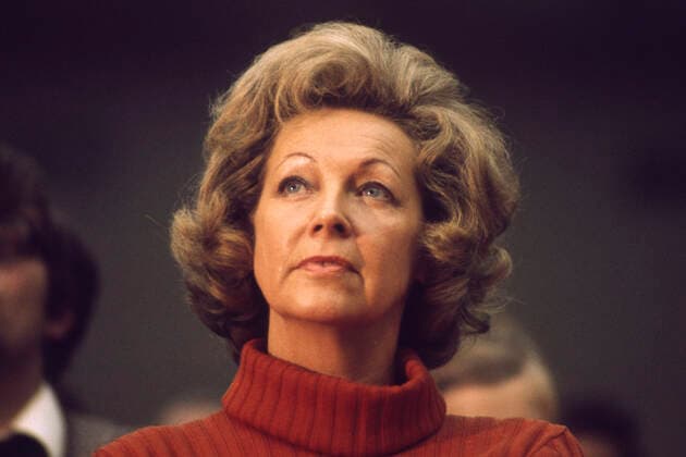 Rut BRANDT, Ehefrau von Willy Brandt, Politiker, Portraet, Porträt, Portrait, Angeschnittenes Einzelbild, Einzelmotiv, undatierte Aufnahme ca. 1975, *** Rut BRANDT, wife of Willy Brandt, politician, portrait, portrait, cut single image, single motif, undated photograph ca. 1975,