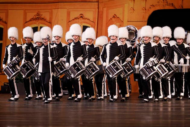 Teilnehmer aus den Niederlanden bei der Musikparade 2020 in der Lanxess-Arena. Köln, 11.01.2020