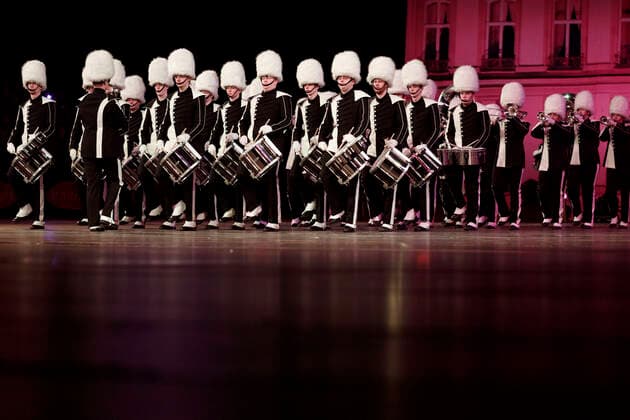 Teilnehmer aus den Niederlanden bei der Musikparade 2020 in der Lanxess-Arena. Köln, 11.01.2020