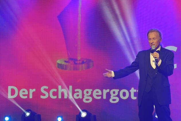 SMAGO AWARD zu 50 Jahre Hitparade Christian Anders, der Schlagergott Ankunft zur Preisverleihung SMAGO AWARD 2020 zu 50 Jahre Hitparade in Berlin am 12.01.2020