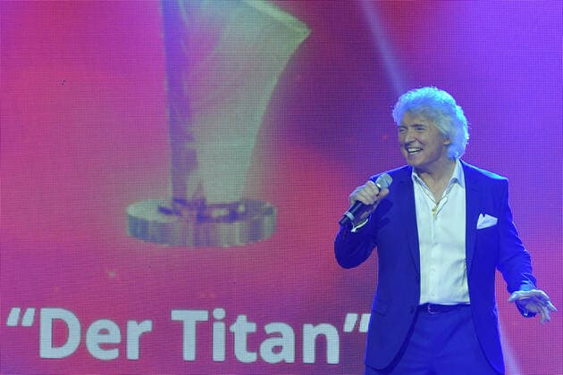 SMAGO AWARD zu 50 Jahre Hitparade Peter Orloff zur Preisverleihung SMAGO AWARD 2020 zu 50 Jahre Hitparade in Berlin am 12.01.2020