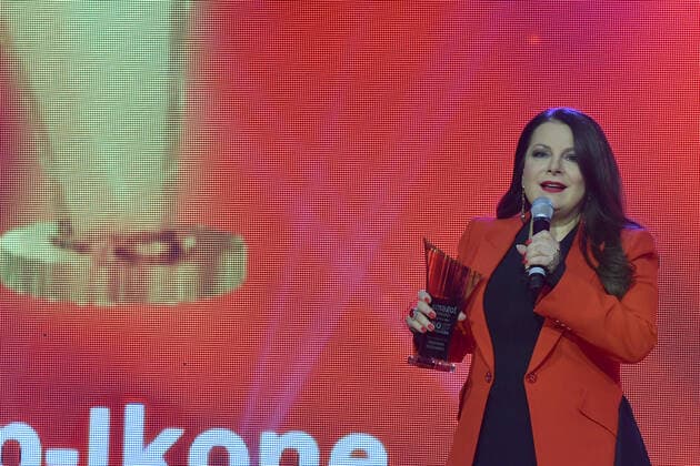 SMAGO AWARD zu 50 Jahre Hitparade Marianne Rosenberg, SMAGO AWARD Gewinnerin zur Preisverleihung SMAGO AWARD 2020 zu 50 Jahre Hitparade in Berlin am 12.01.2020