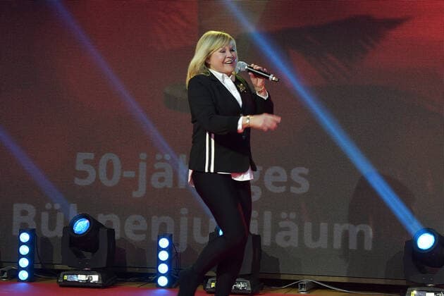 SMAGO AWARD zu 50 Jahre Hitparade Gaby Baginsky feiert 50 Jahre Buehnenshow zur Preisverleihung SMAGO AWARD 2020 zu 50 Jahre Hitparade in Berlin am 12.01.2020