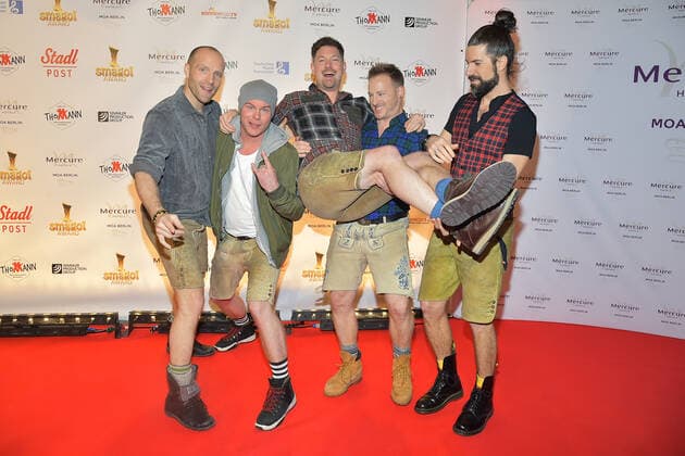 SMAGO AWARD zu 50 Jahre Hitparade voXXclub Ankunft zur Preisverleihung SMAGO AWARD 2020 zu 50 Jahre Hitparade in Berlin am 12.01.2020
