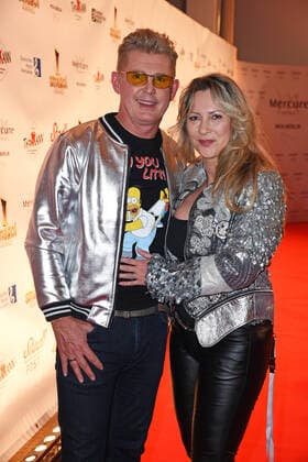 Markus Moerl mit Ehefrau Yvonne Koenig beim SMAGO Award 2020 im Mercure Hotel Moa in Berlin am 12.01.2020