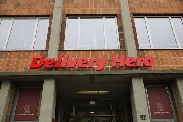Zentrale von Delivery Hero in der Oranienburger Straße in Berlin *** Delivery Heros headquarters in the Oranienburger Straße in Berlin