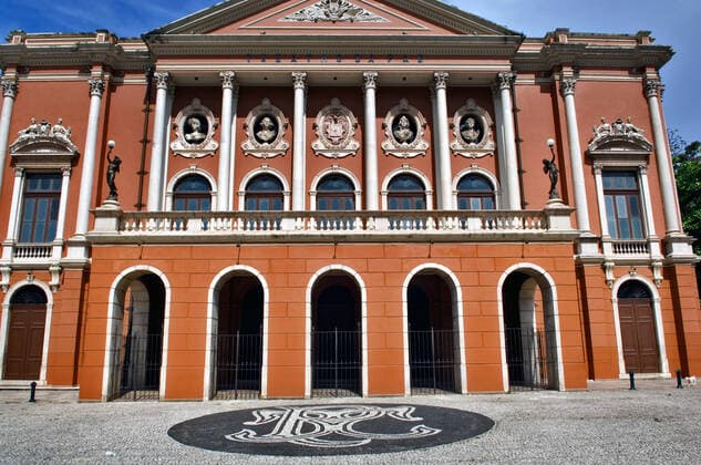 Teatro da Paz, Praça da República, Belém, Pará, Brazil xx Copyright: xDorivalxMoreirax DML-00245D