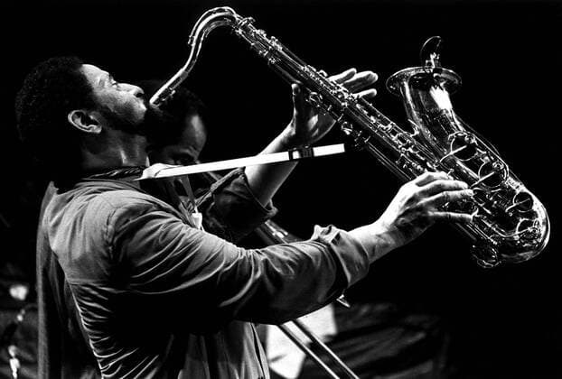 Sonny Rollins In der Fabrik Sonny Rollins Saxophon Hamburg Hamburg Deutschland Germany *** Sonny Rollins In the factory Sonny Rollins Saxophone Hamburg Hamburg Germany Germany Copyright: xAchimxDuwentäster teamworkx