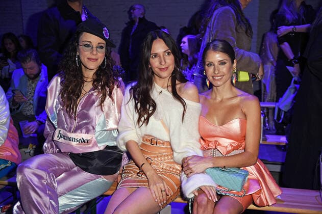 Jasmin Wagner, Cathy Hummels, Johanna Klum bei der Marina Hoermanseder Fashion Show im Rahmen der Berlin Fashion Week Herbst Winter 2020 im Neuzeit Ost am 16.01.2020