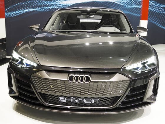 Vienna Auto Show 2020, Audi e-tron GT Concept Sportwagen, Österreichpremiere *** Vienna Auto Show 2020, Audi e tron GT Concept sports car, Austrian premiere Copyright: xKTHx ALL-AT895953