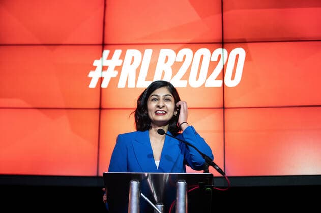 January 17, 2020, Manchester, Greater Manchester, UK: Manchester, UK. Coventry South MP ZARAH SULTANA . Salford & Eccles MP Rebecca Long-Bailey launches her campaign to succeed Jeremy Corbyn in the race for Labour Party leadership , at an event in the Museum of Science and Industry in Manchester City Centre Manchester UK  - ZUMAl94_ 20200117_zaf_l94_046 Copyright: xJoelxGoodmanx