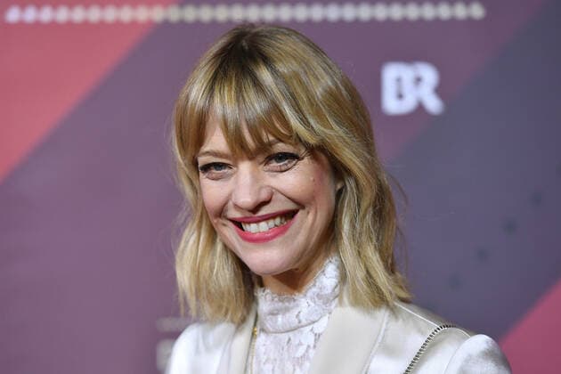 Heike MAKATSCH (Schauspielerin), Einzelbild,angeschnittenes Einzelmotiv,Portraet,Portrait,Porträt. 41.Bayerischer Filmpreis 2019-Red Carpet,Roter Teppich,am 17.01.2019 im Prinzregententheater in Muenchen.
