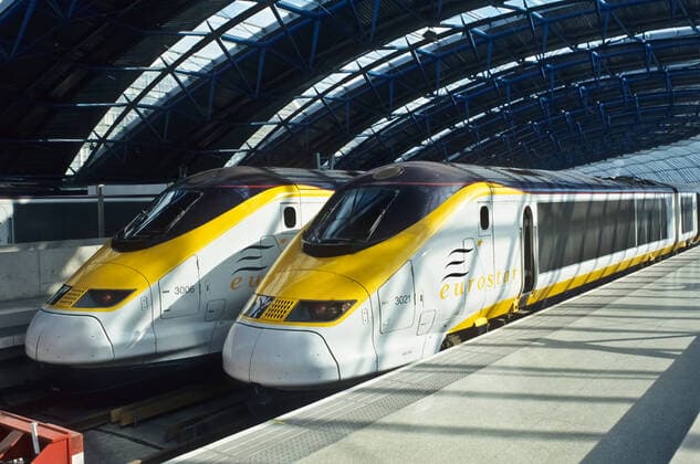 Eisenbahn, Eurostar Paris-London - Railway, Eurostar Paris-London