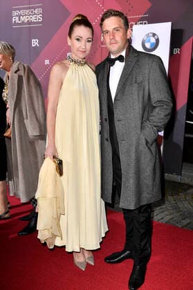 Lisa Maria Potthoff und Sebastian Bezzel bei der Verleihung des 41. Bayerischen Filmpreises 2019 im Prinzregententheater. München, 17.01.2020