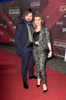 Daniel Christensen und Lara Mandoki bei der Verleihung des 41. Bayerischen Filmpreises 2019 im Prinzregententheater. München, 17.01.2020