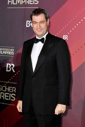 Markus Söder bei der Verleihung des 41. Bayerischen Filmpreises 2019 im Prinzregententheater. München, 17.01.2020