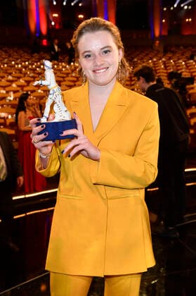 Luna Wedler bei der Verleihung des 41. Bayerischen Filmpreises 2019 im Prinzregententheater. München, 17.01.2020