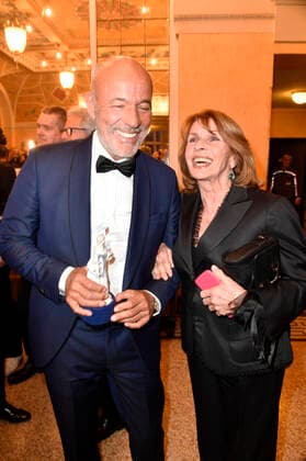 Heiner Lauterbach und Senta Berger bei der Verleihung des 41. Bayerischen Filmpreises 2019 im Prinzregententheater. München, 17.01.2020