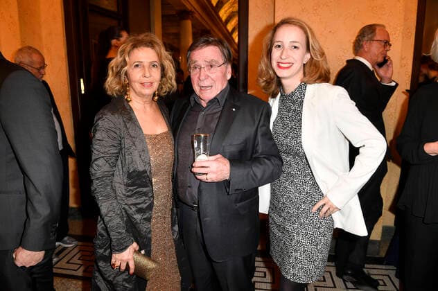 Michaela May, Elmar Wepper und Lilian Schiffer bei der Verleihung des 41. Bayerischen Filmpreises 2019 im Prinzregententheater. München, 17.01.2020