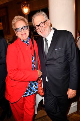 Doris Dörrie und Martin Moszkowicz bei der Verleihung des 41. Bayerischen Filmpreises 2019 im Prinzregententheater. München, 17.01.2020