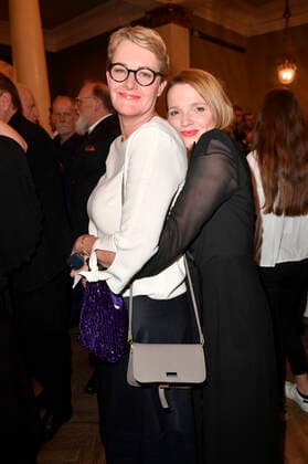 Karoline Herfurth mit Gast bei der Verleihung des 41. Bayerischen Filmpreises 2019 im Prinzregententheater. München, 17.01.2020