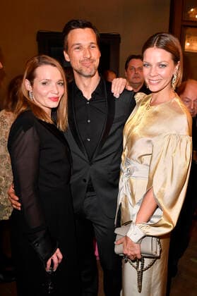 Karoline Herfurth, Florian David Fitz und Jessica Schwarz bei der Verleihung des 41. Bayerischen Filmpreises 2019 im Prinzregententheater. München, 17.01.2020