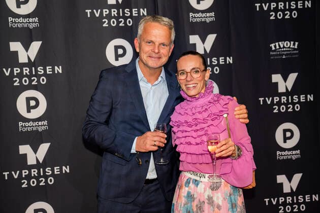 send2net Jakob Kjeldbjerg og Camilla Ottesen paa den roede loeber ved TV prisen 2020 paa Tivoli Hotel & Cogress Center i Koebenhavn, loerdag den 18. Januar 2020. , Copenhagen Denmark Copyright: MartinxSylvestx cop101 spdk20200118-204503-L